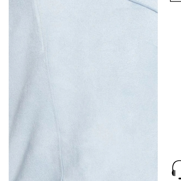 Blank NYC faux leather moto jacket in sand dune, vegan suede. LARGE - Picture 12 of 12